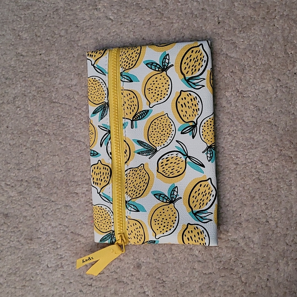 Ipsy Lemons Makeup Bag